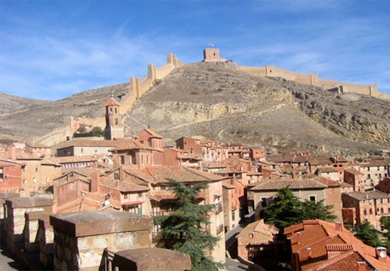 Vista general de Albarracín
