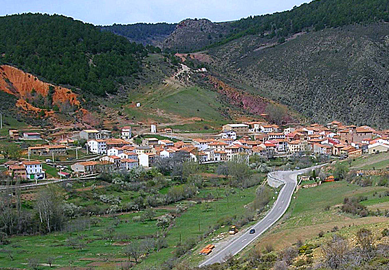 Vista general de Noguera de Albarracín