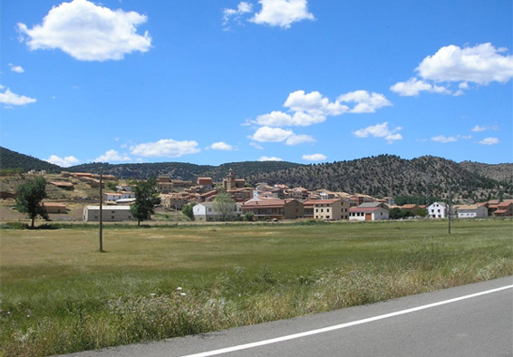 Vista general de Royuela